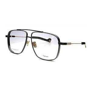 NEW ENTOURAGE OF 7 men's kota aviator eyeglasses in matte black+matte gold